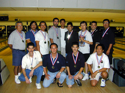 men's team medalists